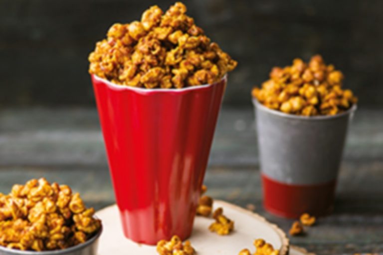 Recette de Popcorn décadent au caramel Allergies Québec