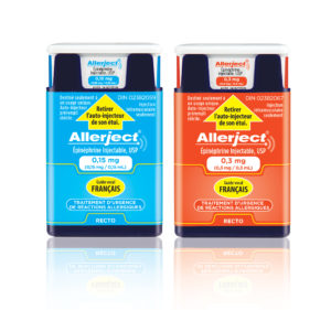 Allerject auto-injecteur épinéphrine